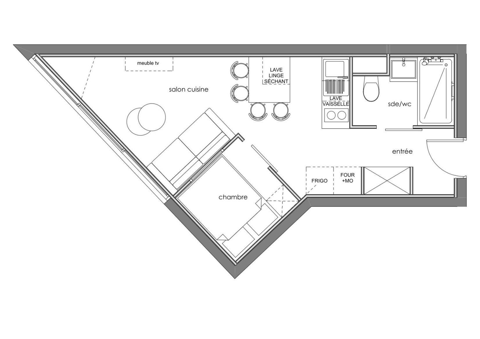 Val Thorens Appartement Residence Les 3 Vallees Zewnętrze zdjęcie